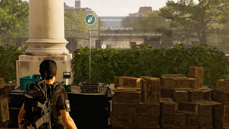 Illustration for article titled The Division 2's President Has A Different Concern About The U.S.-Mexico Border
